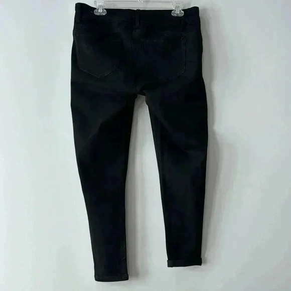 Sandpiper Women’s Black Five Pocket Stretch Straight Leg Pants Size 14 - Picture 9 of 14